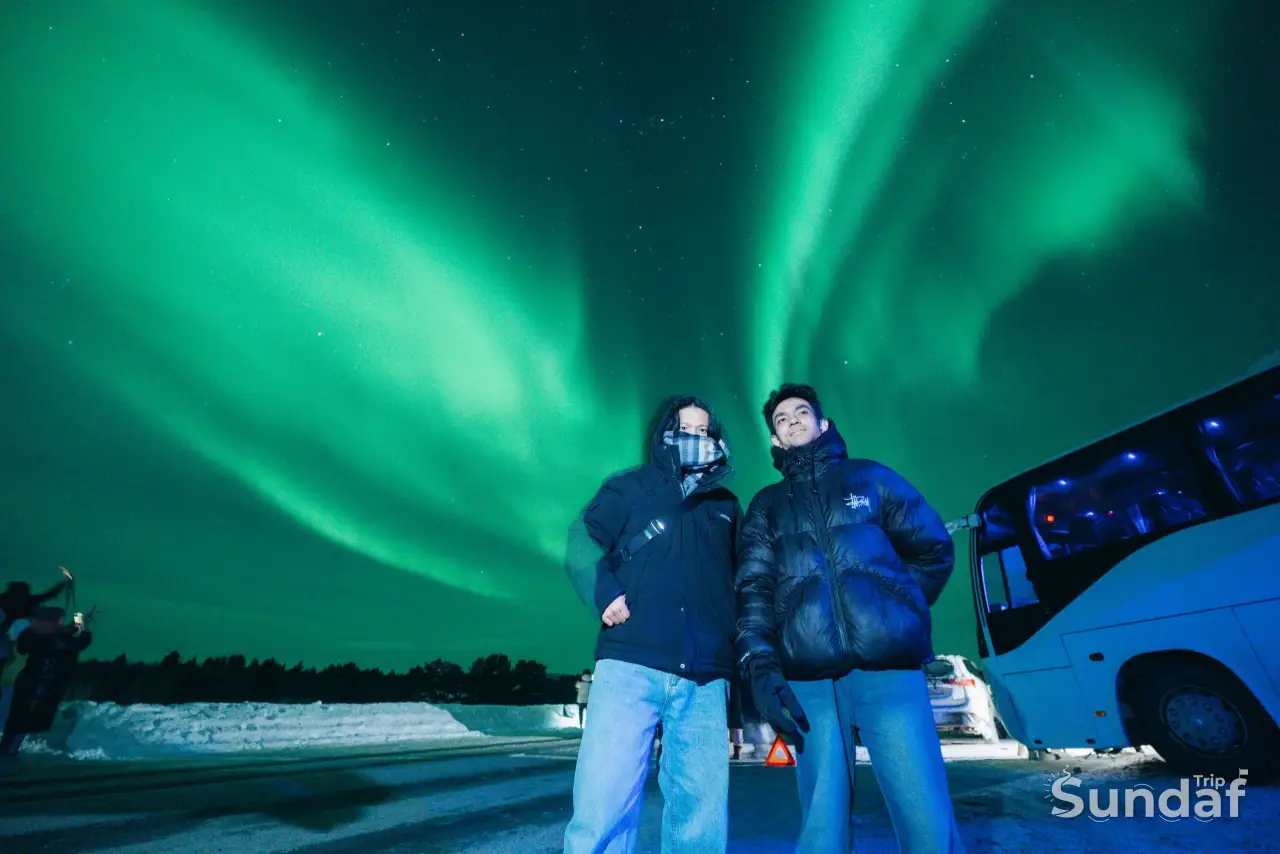 Russia Murmansk Northern Lights